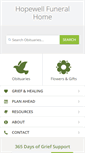 Mobile Screenshot of hopewellfuneral.com